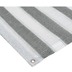 NOOR Balkonblende mit Ösen Balkon Sichtschutz UV-Schutz ca. Größe 0,90x3 m Farbe grau / weiß