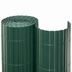 NOOR Sichtschutzmatte PVC Sichtschutz Kunststoff ca. Größe 0,90x3 m Farbe silber