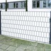 NOOR Sichtschutzstreifen PVC Zaunblende 0,19x35 m Zaun Farbe weiss (RAL 9010)