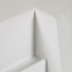 Nosh Adiventina Bcherregal aus weiem MDF 59,5 x 69,5 cm