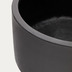 Nosh Aiguablava schwarzer Zement Schwarz  62 cm