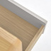 Nosh Anielle Kommode mit 3 Schubladen aus massiver Esche und Eschenfurnier 99 x 78,5 cm