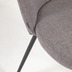 Nosh Anoha Stuhl grau und mit schwarzem Metall