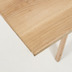 Nosh Armande Tisch aus Eichenfurnier mit aufhellendem Finish 180 x 90 cm