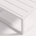 Nosh Beistelltisch Comova 100% outdoor aus Aluminium wei 60 x 60 cm