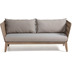 Nosh Belleny 3-Sitzer-Sofa aus Seil in Beige und massivem Akazienholz FSC 100% 176 cm