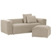 Nosh Blok 2-Sitzer Sofa beige 210 cm