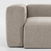 Nosh Blok 3-Sitzer Ecksofa beige 290 x 230 cm / 230 cm 290 cm