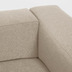 Nosh Blok 3-Sitzer Sofa beige 240 cm