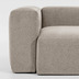 Nosh Blok 4-Sitzer-Ecksofa beige 320 x 230 cm / 230 x 320 cm