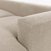 Nosh Blok 4-Sitzer Sofa mit Chaiselongue rechts beige 330 cm
