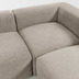 Nosh Blok 6-Sitzer Ecksofa in beige 320 x 320 cm