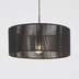 Nosh Cantia Lampenschirm fr Deckenlampe aus Baumwolle schwarz  47 cm