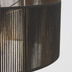 Nosh Cantia Lampenschirm fr Deckenlampe aus Baumwolle schwarz  47 cm