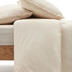 Nosh Ciurana Bettdeckenbezug 100% natrliche Baumwolle mit Spitze fr Bett von 150/160 cm