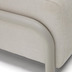 Nosh Compo 3-Sitzer-Modul Chenille beige Metallgestell grau 232 cm