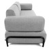 Nosh Compo 3-Sitzer Sofa hellgrau 232 cm
