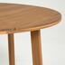 Nosh Dafne runder Outdoor Tisch aus massivem Akazienholz  120 cm FSC 100%