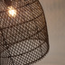Nosh Domitila Lampenschirm fr Pendelleuchte aus Rattan mit schwarzem Finish  44 cm
