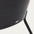 Nosh Eamy Sessel hellgrau Eschenfurnier mit schwarzem Finish und Metall in Schwarz