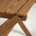 Nosh Elisia Set aus Outdoor-Tisch und 2 Klappsthle aus massivem Akazienholz FSC 100%