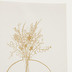 Nosh Erley Bild aus Papier wei mit Blumenvase in Beige 21 x 28 cm