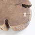 Nosh Essi Couchtisch mit Rollen massives Akazienholz  65 x 60 cm