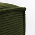 Nosh Fuablage Blok breiter Cord grn 90 x 70 cm