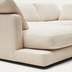 Nosh Gala 3-Sitzer Sofa mit doppelter Chaiselongue beige 210 cm