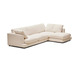Nosh Gala 4-Sitzer-Sofa mit Chaiselongue rechts beige 300 cm