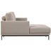 Nosh Galene 3-Sitzer Sofa beige mit Chaiselongue links 254 cm