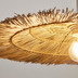 Nosh Gualta Lampenschirm fr Pendelleuchte aus Naturfasern mit natrlichem Finish  50 cm