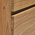 Nosh Hohes Sideboard Uxue aus massivem Akazienholz mit natrlichem Finish 100 x 155 cm