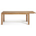Nosh Isbel ausziehbarer Tisch 180 (260) x 90 cm aus massivem Eichenholz