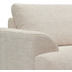 Nosh Karin 2-Sitzer-Sofa weie Chenille und Beine aus massiver Buche 210 cm