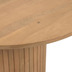 Nosh Licia runder Tisch aus massivem Mangoholz mit natrlichem Finish  120 cm