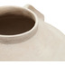 Nosh Meja Vase aus Pappmach in Beige 38 cm