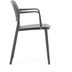 Nosh Morella Outdoor-Stuhl aus grauem Kunststoff