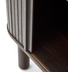 Nosh Nachttisch Mailen aus Eschenfurnier mit dunklem Finish 50 x 55 cm