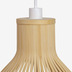 Nosh Nathaya Deckenlampe aus Bambus mit natrlichem Finish  46 cm