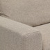 Nosh Noa 3-Sitzer Sofa beige und Beine mit dunklem Finish 230 cm