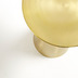 Nosh Rhet Beistelltisch aus Metall mit Finish in Gold  39 cm