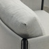 Nosh Satuna Set aus 2-Sitzer-Sofa, 2 Sesseln und Couchtisch aus Metall mit mattem Finish