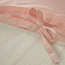 Nosh Set Gaitana Bettbezug, Spannbettlaken und Kissenbezug Bio-Baumwolle GOTS rosa 60 x 120 cm