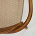 Nosh Stapelbarer Stuhl aus massivem Akazienholz mit Nussholzfinish und Seil in Beige