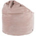 Nosh Wilma Pouf breiter Cord rosa  80 cm