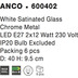 Nova Luce Deckenleuchte ANCO E27 Wei & Chrom