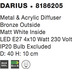 Nova Luce Deckenleuchte DARIUS E27 Bronze