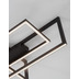 Nova Luce Deckenleuchte EDGAR LED Schwarz matt