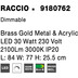 Nova Luce Deckenleuchte RACCIO LED Gold
